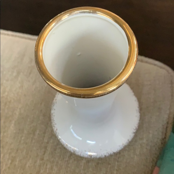 VINTAGE 24 KT. GOLD MADE IN THE USA VASE - Picture 8 of 9